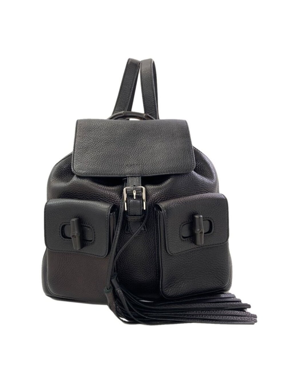 Gucci Bamboo Fringe Backpack Calfskin